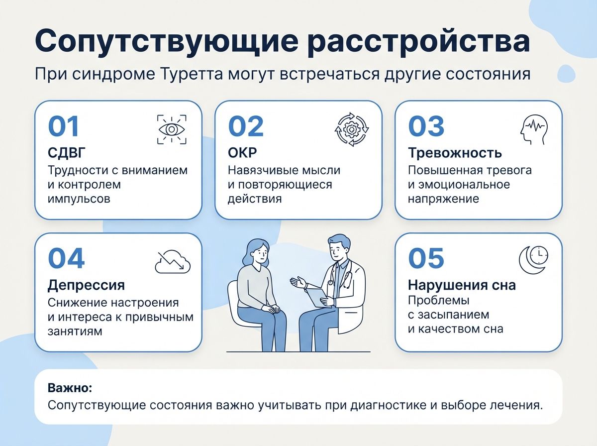 Лечение синдрома Туретта в Североуральске инфографика