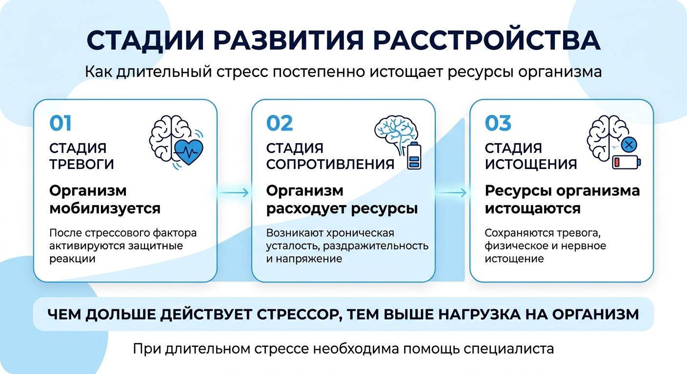 Лечение стресса в Североуральске инфографика